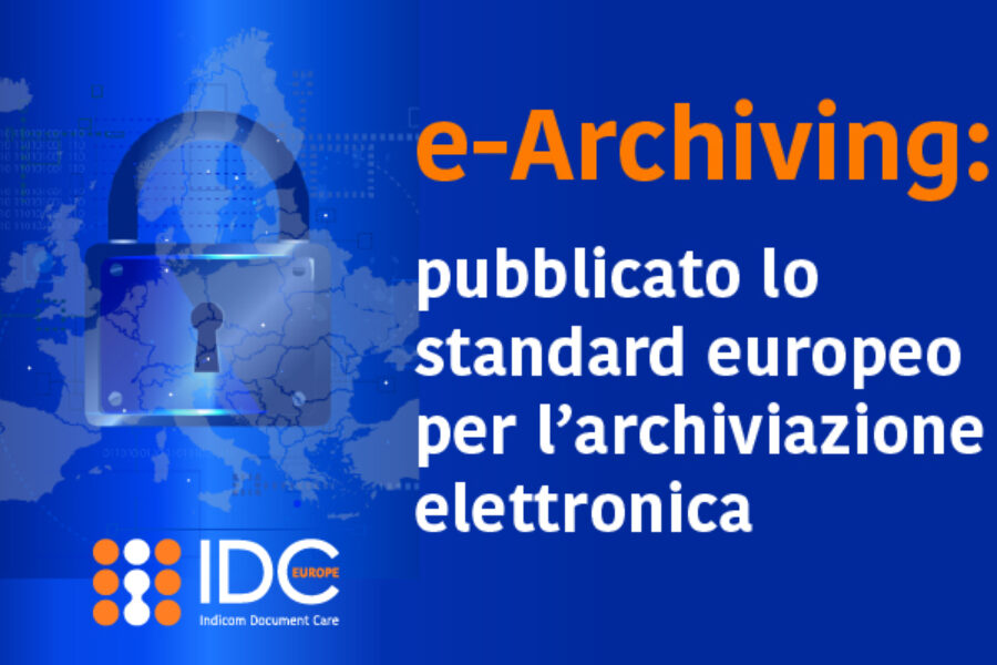 Pubblicati i requisiti funzionali per il servizio fiduciario di archiviazione elettronica (eArchiving)