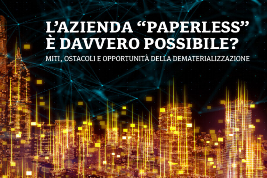 L’azienda “paperless” è davvero possibile? Miti, ostacoli e opportunità della dematerializzazione