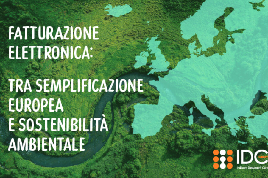 Fatturazione elettronica: tra semplificazione europea e sostenibilità ambientale